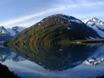 Portage Glacier and Lake Alaska, Alaska, United States photo