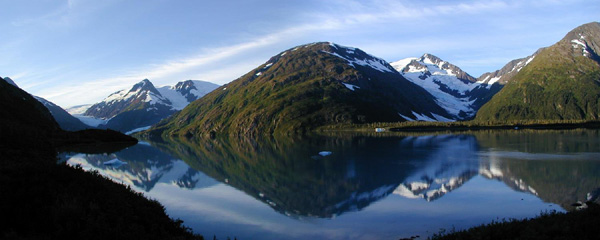 Portage Glacier and Lake Alaska, Minesota, United States photo