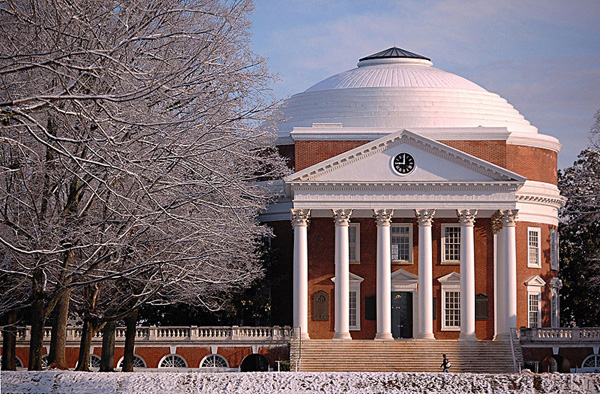 The Rotunda at the University of Virginia, a Unesco world heritage site, founded by Thomas Jefferson, United States photo