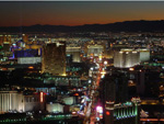 'The Strip' at night, Las Vegas, Nevada, United States photo