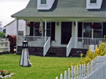 Typical house on tangier island, lower Chesapeake Bay, Virginia, United States photo